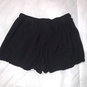 Mossimo (Target) Black Flowy Shorts